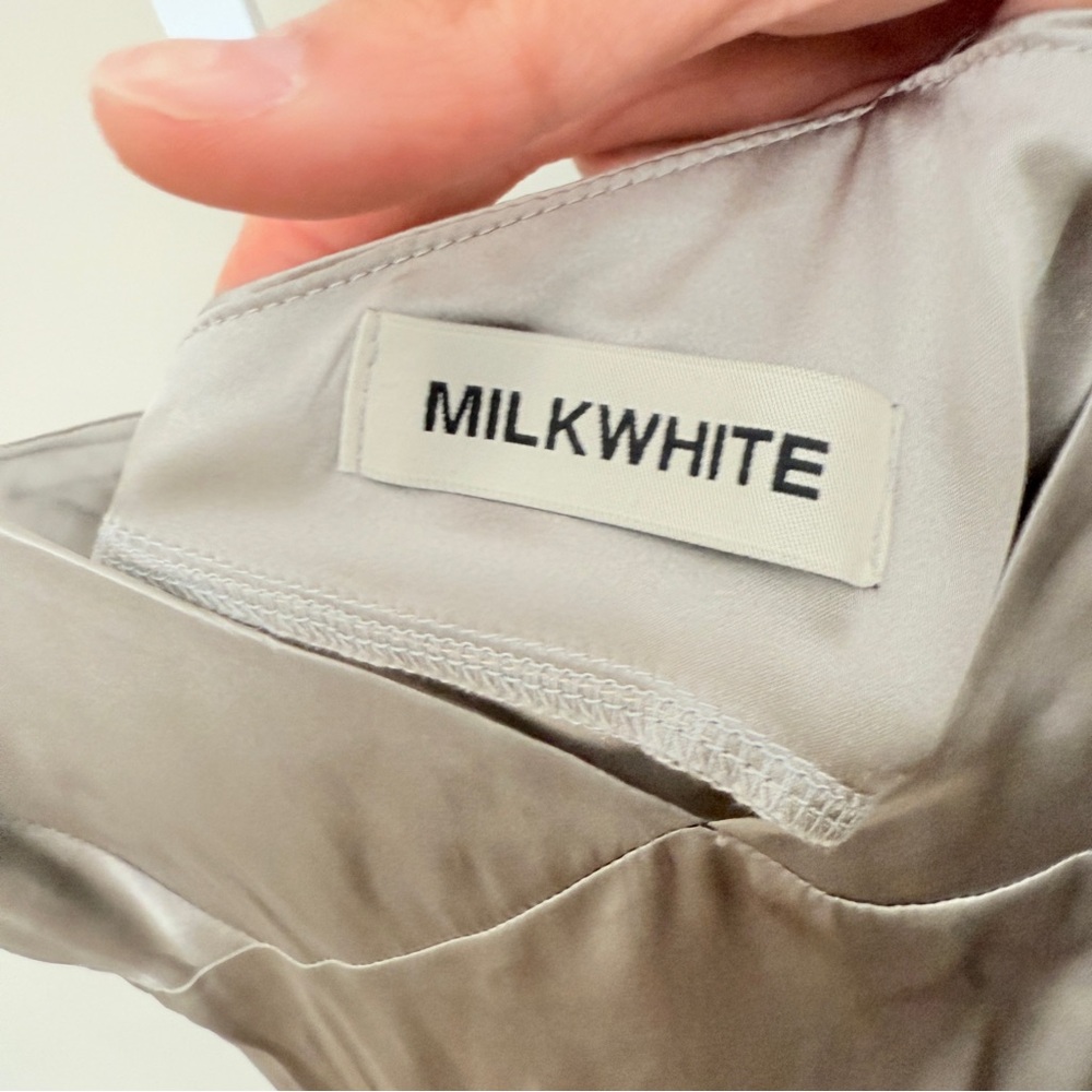 MILKWHITE MININDRESS IN SILVER SIZE M - Picture 5 of 8